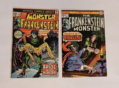 Marvel The Monster of Frankenstein (1973-1975) #2 (1st appearance of the Bride of Frankenstein in