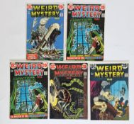 DC Comics Weird Mystery Tales (1972-1975) #2, 3, 3-6, 22-24, Secrets of Haunted House (1978-1980) #