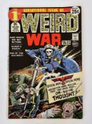 DC Comics Weird War Tales (1971 - 1974)  to include #1 (premiere issue of DC's war-horror series),