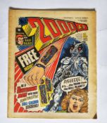 2000 AD 1977 programme no.2 comic featuring the new Dan Dare