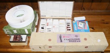 Large collection of coloured photographic slides including views from around the world, some in