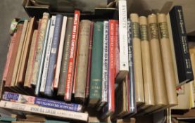 Various volumes on the humour and cartoons of World War I to include David Low,  