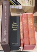Folio society - Kings Henry's Prayer Book - Commentary, the Folio Society 2009, black buckram with