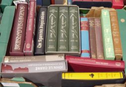 Folio society to include the notebooks of Leonardo Da Vinci, 3 vols box set, Notable Historical