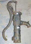Vintage metal garden pump, 61cm long
