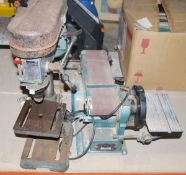 Draper pillar drill model D13/5 together with a Draper belt and disc sander model no. BDS366 (2)