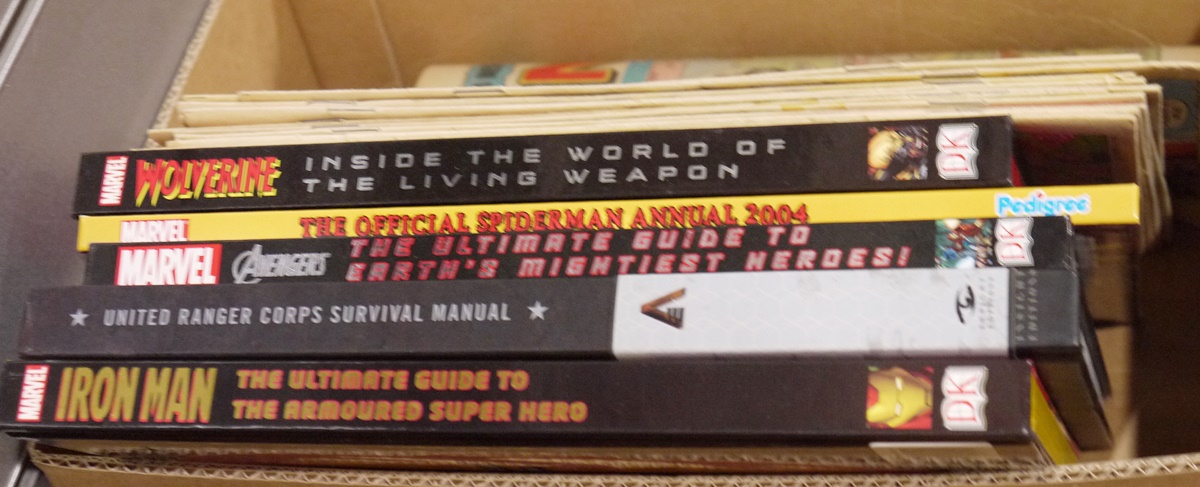 Assorted comic annuals to include the Dandy, Beano, Beezer, Tom & Jerry, Marvel, Valiant, Eagle - Image 6 of 6