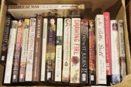 Militaria - World War I, many volumes published by Pen & Sword (4 boxes)
