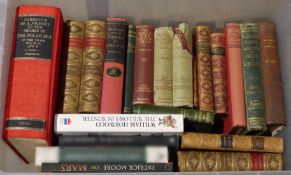 Box of assorted volumes to include Adams, Richard 