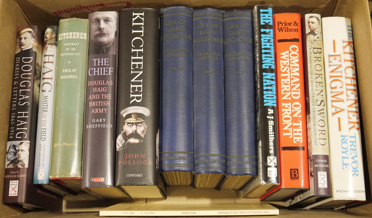 Militaria - World War I poetry to include Rupert Brook, Wilfred Owen, Lawrence Binyon, Siegfried