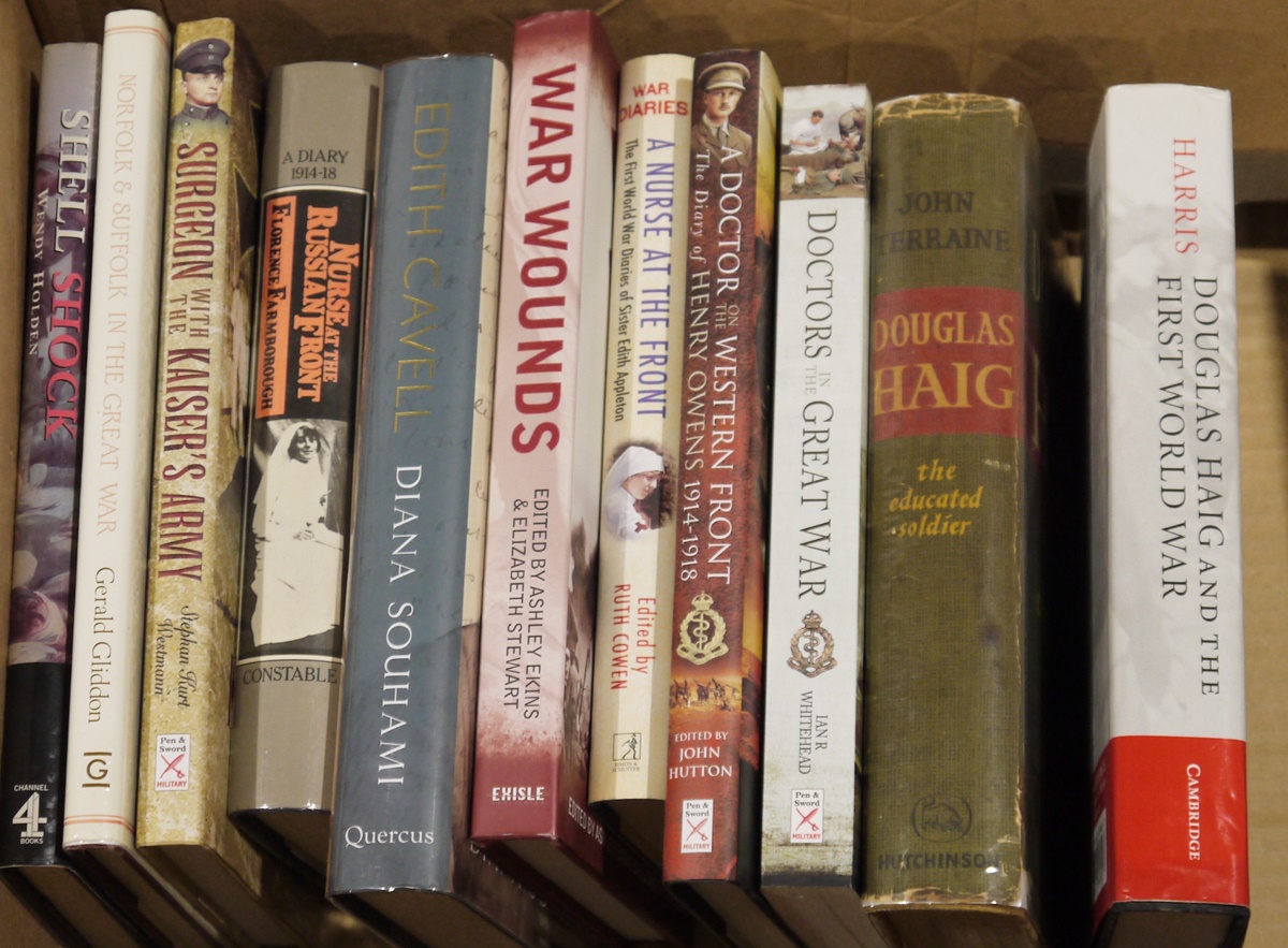 Militaria - World War I poetry to include Rupert Brook, Wilfred Owen, Lawrence Binyon, Siegfried - Image 2 of 6