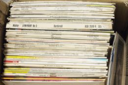 Vinyl records - collection of mainly classical albums together with a few musical albums and other