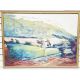 Henry Korda (b.1957) Oil on canvas, mountain landscape, signed and dated bottom right 'Korda 83', - Image 3 of 3