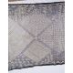 Black and silver metal Assuit shawl Condition Report Edge stitching undone in various parts, - Image 6 of 7