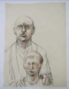 Leslie Duxbury ARCA (1921-2001)  Quantity watercolour and pencil drawings  Landscapes, figure