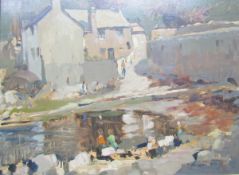 Edward Wesson (British, 1910-1983) Oil on board 