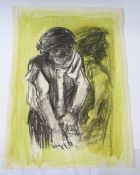 Leslie Duxbury ARCA (1921-2001)  Quantity watercolour and pencil drawings, Figure studies, portraits