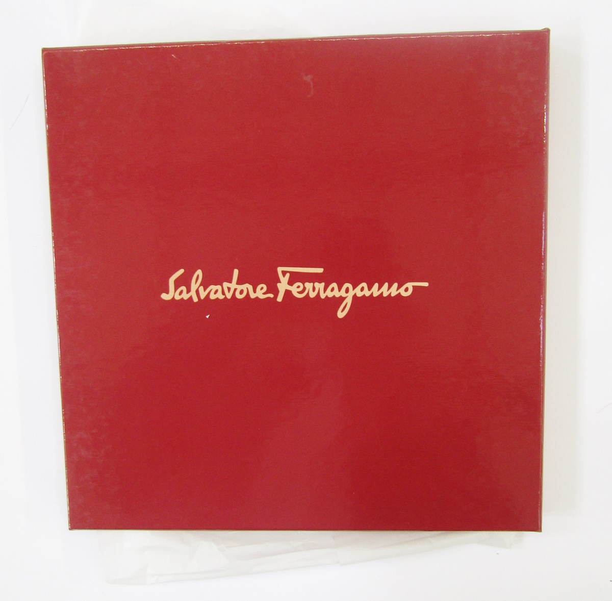 Salvatore Ferragamo - four various silk scarves and one original box, the scarves designed with - Image 10 of 12