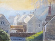 Michael B. Edwards (British, 1939-2009) Acrylic on board 