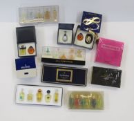 Various boxed perfumes - Boucheron 'Initial', Dali 'collection'. five boxed miniatures,