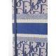 Christian Dior Book Tote bag, woven blue Dior logo and name 'Christian Dior Paris' on one side, - Image 6 of 6