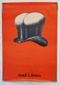 Two Polish posters, one for Aleksander Fredro's 