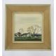 Michael Barnfather (British, b. 1934) Oil on board "Winter Farm View, North of Bristol", signed - Image 2 of 3