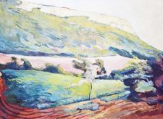 Henry Korda (b.1957) Oil on canvas, mountain landscape, signed and dated bottom right 'Korda 83',