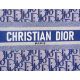 Christian Dior Book Tote bag, woven blue Dior logo and name 'Christian Dior Paris' on one side, - Image 2 of 6
