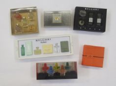 Various perfume bottles to include Hermes , two miniatures in the original box, boxed and sealed '