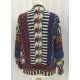 A Maggie White of Burford multi-coloured knitted wool blouson style jacket, balloon sleeves, the - Image 2 of 2