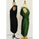 Vintage Carnegie black crepe cocktail dress, labelled Carnegie of London 'Its a Symphony', - Image 2 of 5