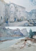 After Sir William Russell Flint (1880-1969) Two colour prints 
