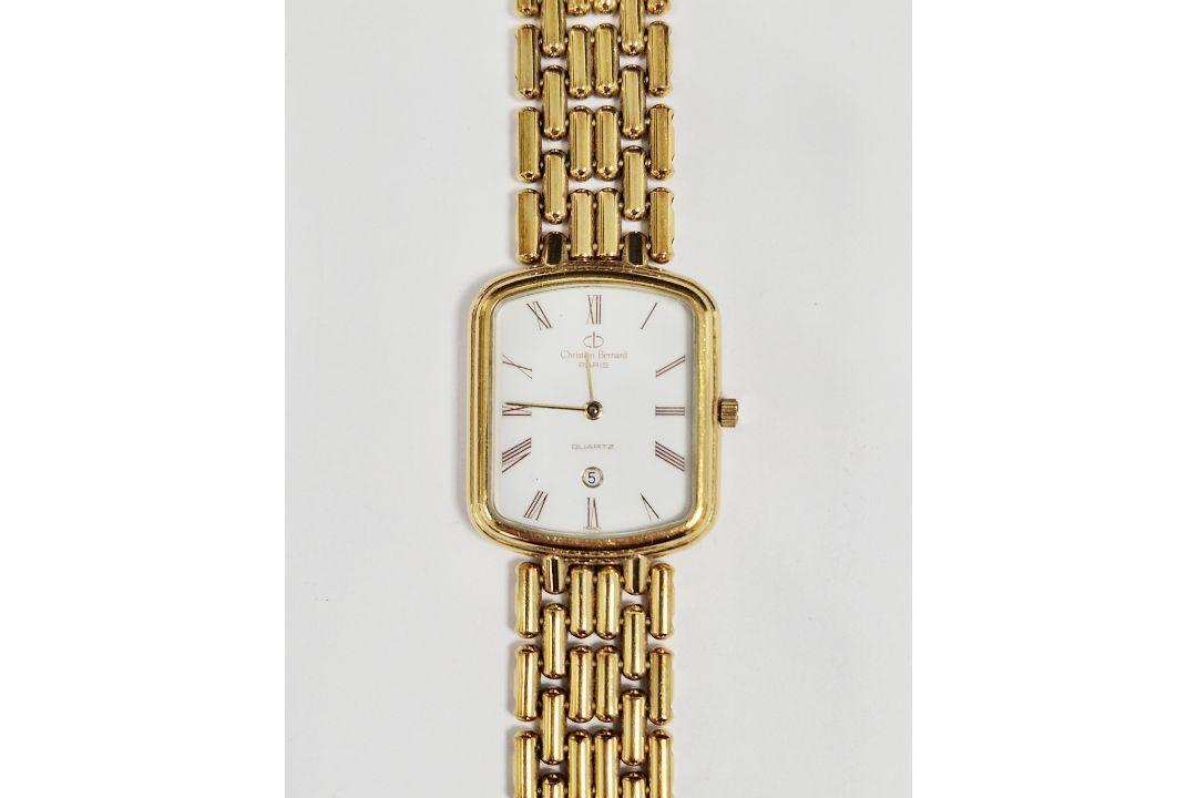 Christian Bernard lady's quartz wristwatch, the dial having Roman numerals denoting hours, date - Image 1 of 2