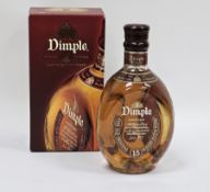Bottle of Dimple Fine Old Original 15 year old blended Scotch whisky, 70cl, 40% vol, in original box