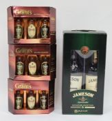 Jamiesons Triple Distilled Irish whisky Signature selection, comprising Signature Reserve and