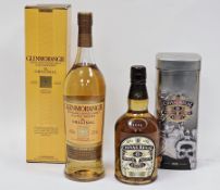 Chivas Regal 12 year old premium scotch whisky housed in a limited edition tin designed by Evan