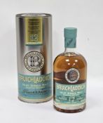 Brookladdich 12 year old Islay single malt Scotch whisky, 2nd edition, 700ml, 46% vol, housed in