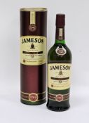 Single bottle of Jamieson Triple Distilled Special Reserve Irish 12 year old whisky, in Sherry Wood,