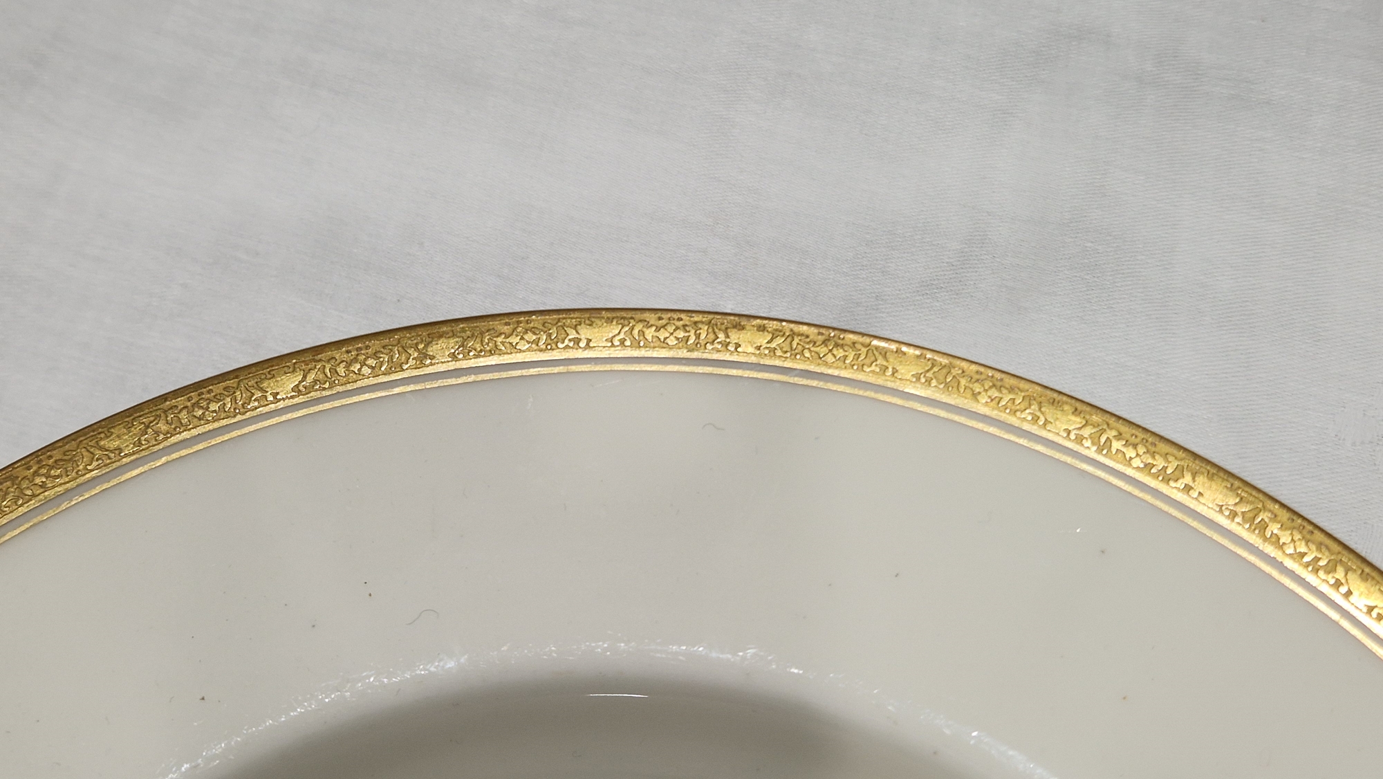 Composite Royal Worcester gilt bordered part dinner-service, printed blue marks, retailer's marks - Image 9 of 14