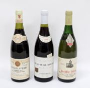 Bottle of Savigny-Lavieres, Tollot-Beaut et fils premier cru 1990, one of Henri Germain Beaune-