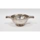 Scottish silver twin-handled quaich, Edinburgh 1907 Hamilton & Inches, of plain form raised on a - Image 1 of 3