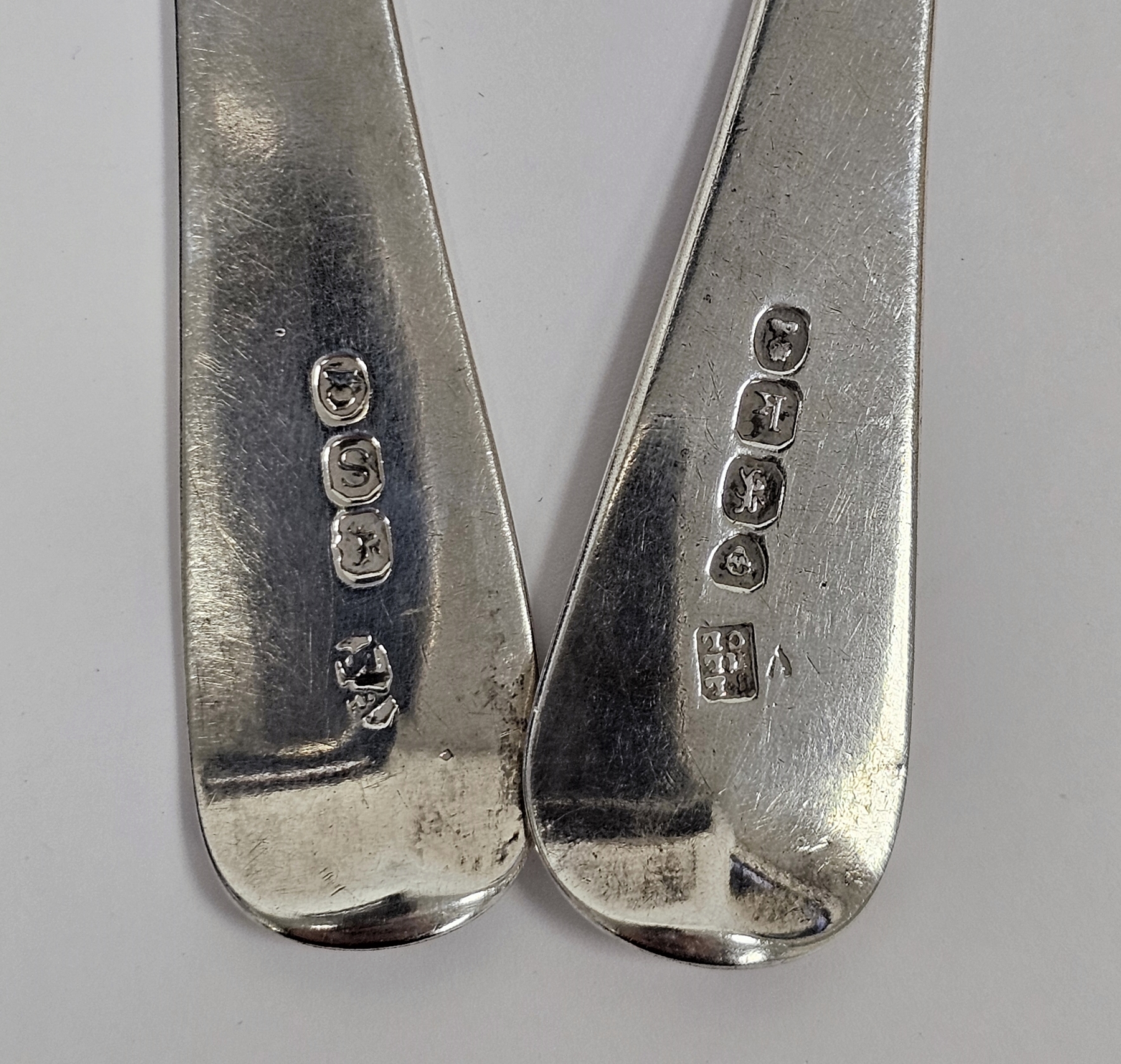 Two George IV silver sauce ladles, one London 1825, John Henry & Charles Lias, both old English - Image 2 of 2