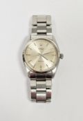 Rolex Oyster Precision gentleman’s stainless steel wristwatch, circa 1960’s, the polished dial