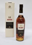 Bottle of H by Hine Cognac Petit champagne, a blend of more than 15 cognacs, 70cl, 40% vol, in