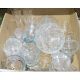 Wicker case and similar tray, a large quantity of drinking glasses and other glass to include - Image 5 of 6