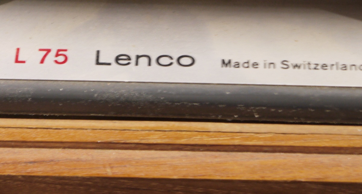 Vintage Lenco L75 turntable, a vintage Sony TC-355 reel to reel tape recorder and a vintage - Image 2 of 3