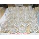 Wicker case and similar tray, a large quantity of drinking glasses and other glass to include - Image 3 of 6