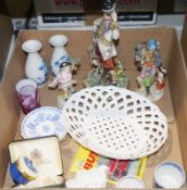 Toye, Kenning & Spencer Limited enamel trinket box bearing hands and dove design with Guy & Lewisham