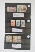 Stamps of Australia: KEVII-QEII definitives, commemoratives, official and postage due in sets and